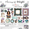 Craft O'Clock Flowers of Delight Extras Set Delight (CC-C85-FOD-12) Craft O'Clock Flowers of Delight Extras Set Delight (CC-C85-FOD-12)