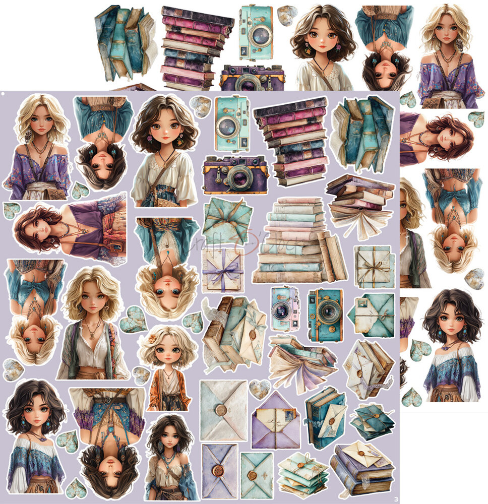 Craft O'Clock Flowers of Delight Extras Set Delight (CC-C85-FOD-12) Craft O'Clock Flowers of Delight Extras Set Delight (CC-C85-FOD-12)