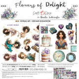 Craft O'Clock Flowers of Delight Extras Set Mix (CC-C85-FOD-13)