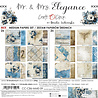 Craft O'Clock Mr. & Mrs. Elegance 8x8 Inch Medium Mix Paper Set (CC-C86-MME-09)