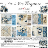 Craft O'Clock PRE-ORDER Mr. & Mrs. Elegance 6x6 Inch Paper Set (CC-C86-MME-10)