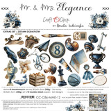 Craft O'Clock PRE-ORDER Mr. & Mrs. Elegance Extras Set Hobby (CC-C86-MME-12)
