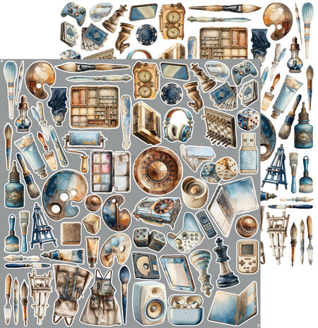 Craft O'Clock Mr. & Mrs. Elegance Extras Set Hobby (CC-C86-MME-12)