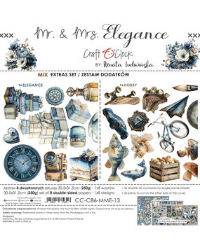Craft O'Clock PRE-ORDER Mr. & Mrs. Elegance Extras Set Mix (CC-C86-MME-13)