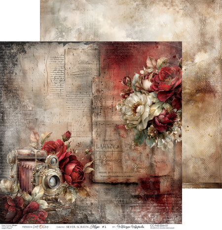 Craft O'Clock Silver Screen Magic 12x12 Inch Paper Set (CC-F43-SSM-00) Craft O'Clock Silver Screen Magic 12x12 Inch Paper Set (CC-F43-SSM-00)