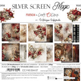 Craft O'Clock PRE-ORDER Silver Screen Magic 8x8 Inch Paper Set (CC-F43-SSM-07)