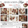 Craft O'Clock Silver Screen Magic 8x8 Inch Paper Set (CC-F43-SSM-07)