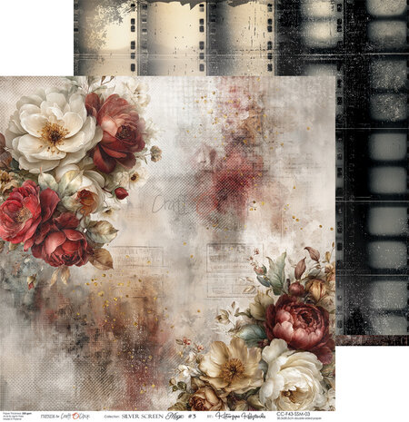 Craft O'Clock Silver Screen Magic 6x6 Inch Paper Set (CC-F43-SSM-10) Craft O'Clock Silver Screen Magic 6x6 Inch Paper Set (CC-F43-SSM-10)