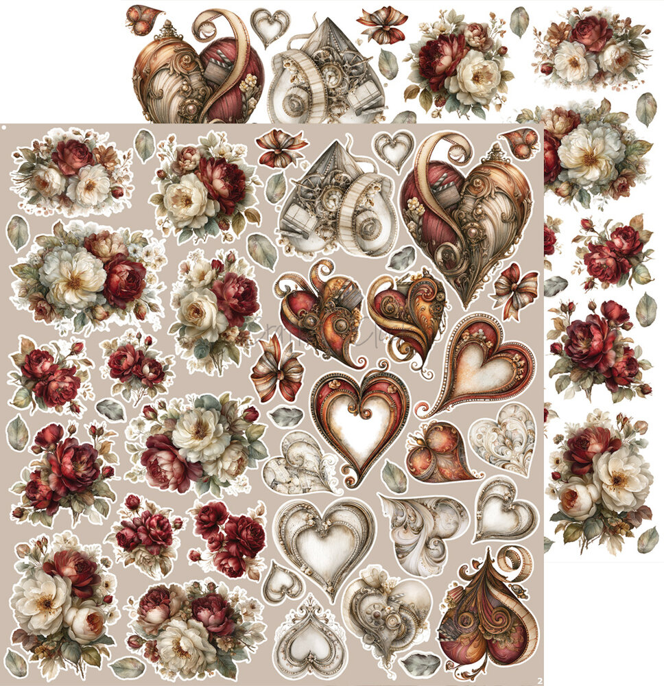 Craft O'Clock Silver Screen Magic Extras Set Flowers (CC-F43-SSM-11)