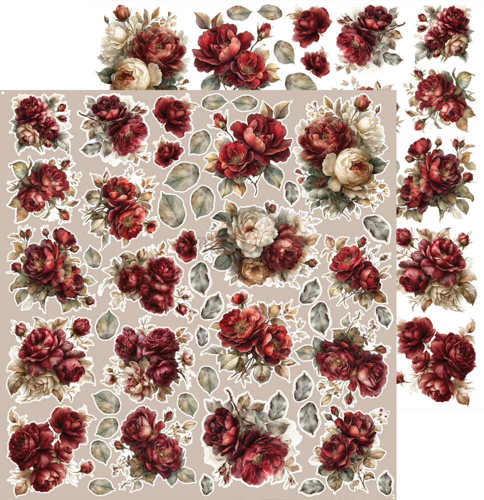 Craft O'Clock Silver Screen Magic Extras Set Flowers (CC-F43-SSM-11)