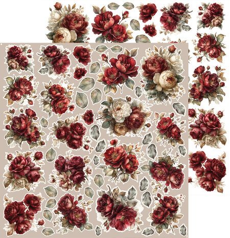 Craft O'Clock Silver Screen Magic Extras Set Flowers (CC-F43-SSM-11)