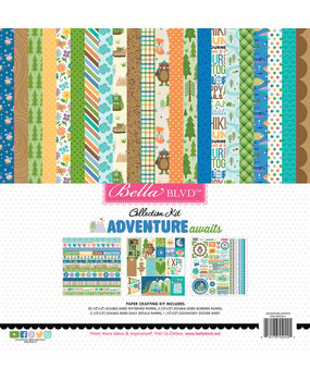 Bella BLVD Adventure Awaits 12x12 Inch Collection Kit (BB3244) Bella BLVD Adventure Awaits 12x12 Inch Collection Kit (BB3244)