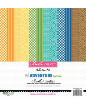 Bella BLVD Adventure Awaits 12x12 Inch Bella Besties Kit (BB3245) Bella BLVD Adventure Awaits 12x12 Inch Bella Besties Kit (BB3245)