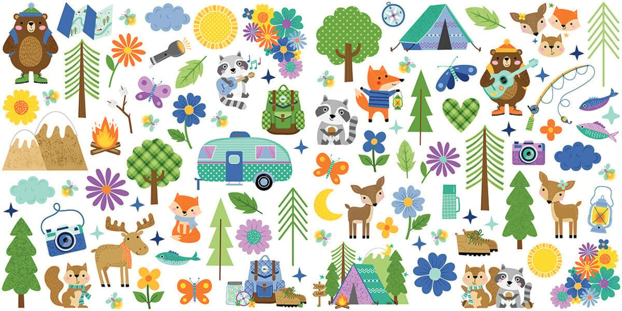 Bella BLVD Adventure Awaits Ephemera Icons (BB3234)