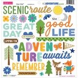 Bella BLVD Adventure Awaits Ciao Chipboard Icons (BB3236)