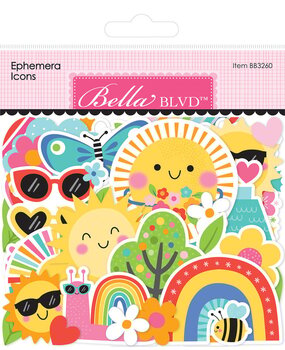 Bella BLVD Walking on Sunshine Ephemera Icons (BB3260)