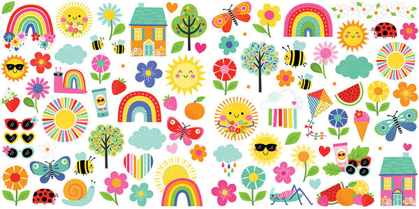 Bella BLVD Walking on Sunshine Ephemera Icons (BB3260)