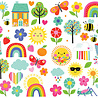 Bella BLVD Walking on Sunshine Ephemera Icons (BB3260)