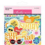 Bella BLVD Walking on Sunshine Ephemera Words (BB3261)