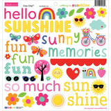 Bella BLVD Walking on Sunshine Ciao Chipboard Icons (BB3262)