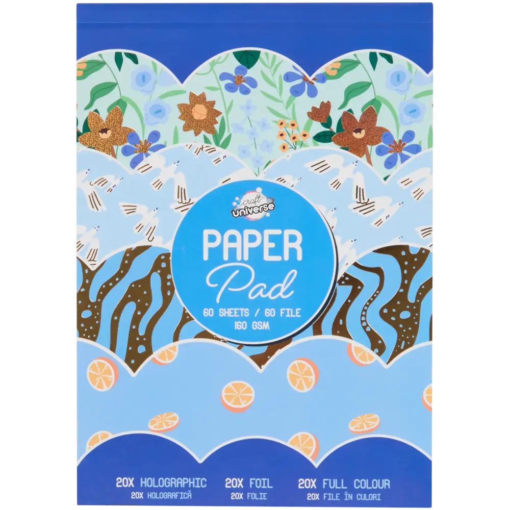 Craft Universe Blue Summer A5 Paper Pad (3206098) Craft Universe Blue Summer A5 Paper Pad (3206098)