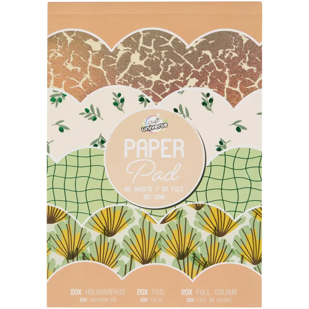 Craft Universe Gold Summer A5 Paper Pad (3206098) Craft Universe Gold Summer A5 Paper Pad (3206098)