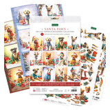 Katy Sue Santa Paws Die Cut Topper & Decoupage Collection (11-DCD7003)