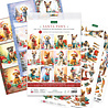 Katy Sue Santa Paws Die Cut Topper & Decoupage Collection (11-DCD7003) Katy Sue Santa Paws Die Cut Topper & Decoupage Collection (11-DCD7003)