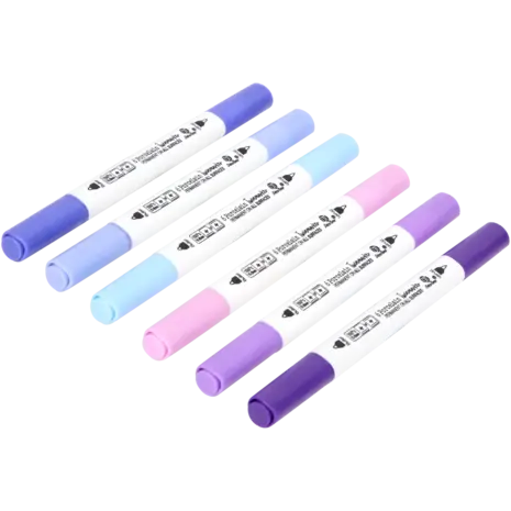 DécoTime 6 Porcelain Markers Jeans Purple (3218262)