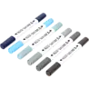 DécoTime 6 Porcelain Markers Baby Blue (3218262) DécoTime 6 Porcelain Markers Baby Blue (3218262)