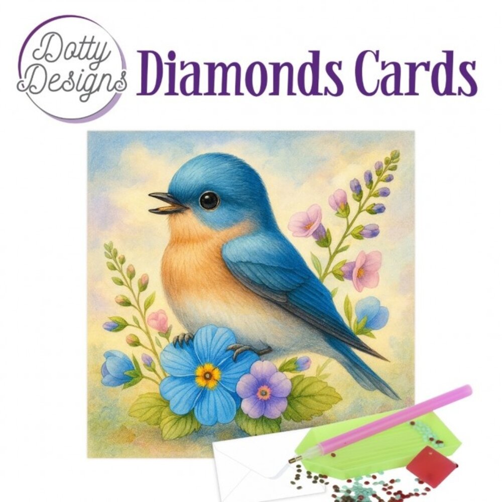 Find It Trading Diamond Cards Set Bluebell Garden Songbird (DDDC1217) Find It Trading Diamond Cards Set Bluebell Garden Songbird (DDDC1217)