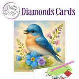 Find It Trading Diamond Cards Set Bluebell Garden Songbird (DDDC1217)