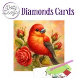 Find It Trading Diamond Cards Set Scarlet Rose Songbird (DDDC1220)