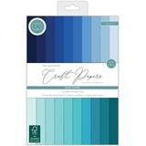 Craft Consortium The Essentials A4 Premium Cardstock Pad Blue Tones (CCCPAD004)