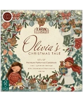 Craft Consortium Olivia's Christmas Tale 12x12 Inch Premium Paper Pad (CCPPAD050) Craft Consortium Olivia's Christmas Tale 12x12 Inch Premium Paper Pad (CCPPAD050)