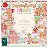 Craft Consortium Gingerbread Party 8x8 Inch Premium Paper Pad (CCLPAD004)