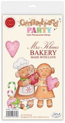 Craft Consortium Gingerbread Party Clear Stamp Baking Crew (CCLSTMP009) Craft Consortium Gingerbread Party Clear Stamp Baking Crew (CCLSTMP009)