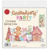 Craft Consortium Gingerbread Party Clear Stamp Cookie Tester (CCLSTMP010)
