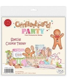 Craft Consortium Gingerbread Party Clear Stamp Made with Love (CCLSTMP011) Craft Consortium Gingerbread Party Clear Stamp Made with Love (CCLSTMP011)