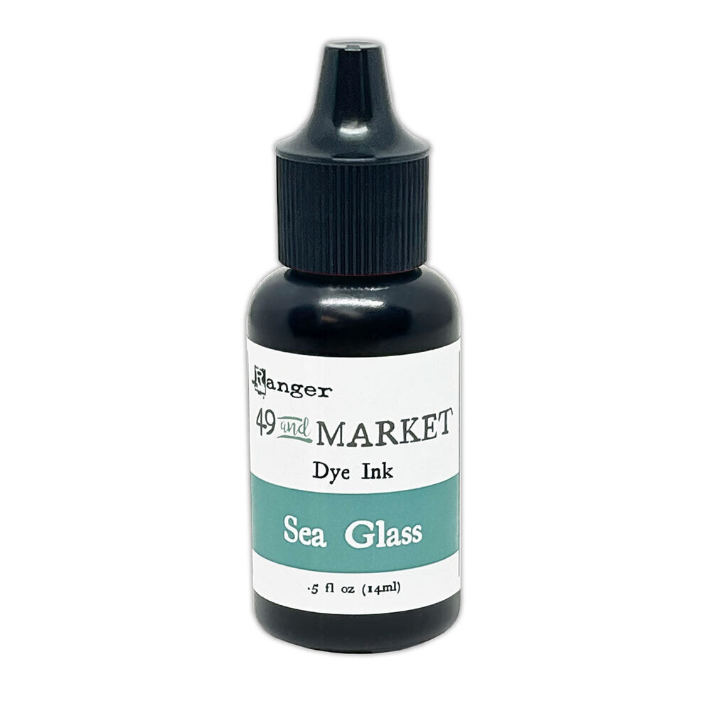 Ranger 49 & Market Dye Ink Reinkers Sea Glass (FMI95392)