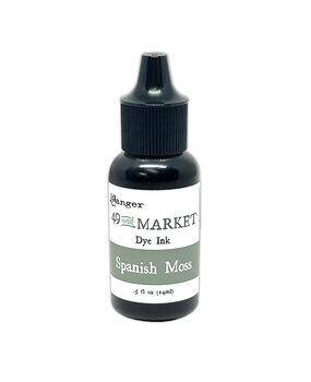 Ranger 49 & Market Dye Ink Reinkers Spanish Moss (FMI95408) Ranger 49 & Market Dye Ink Reinkers Spanish Moss (FMI95408)