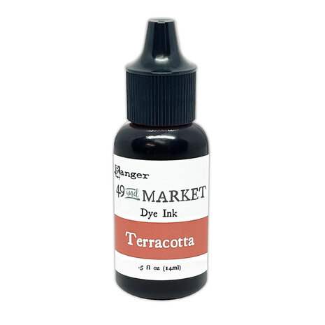 Ranger 49 & Market Dye Ink Reinkers Terracotta (FMI95415) Ranger 49 & Market Dye Ink Reinkers Terracotta (FMI95415)