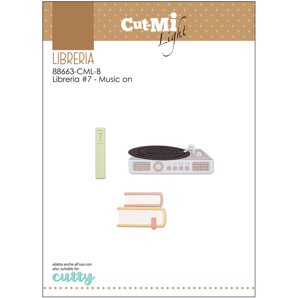 Impronte d'Autore Libreria #7 Music On Dies (88663-CML-B) Impronte d'Autore Libreria #7 Music On Dies (88663-CML-B)