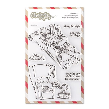 Impronte d'Autore Christmas Journey Clear Stamp (2727-CLEM-D) Impronte d'Autore Christmas Journey Clear Stamp (2727-CLEM-D)