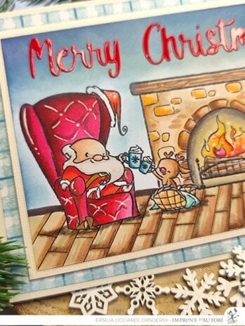 Impronte d'Autore Christmas Journey Clear Stamp (2727-CLEM-D) Impronte d'Autore Christmas Journey Clear Stamp (2727-CLEM-D)