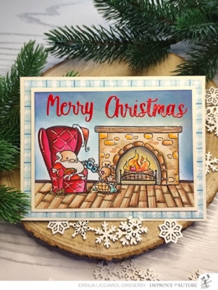 Impronte d'Autore Christmas Journey Clear Stamp (2727-CLEM-D) Impronte d'Autore Christmas Journey Clear Stamp (2727-CLEM-D)