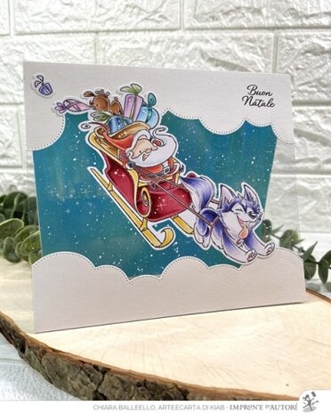 Impronte d'Autore Christmas Journey Clear Stamp (2727-CLEM-D) Impronte d'Autore Christmas Journey Clear Stamp (2727-CLEM-D)