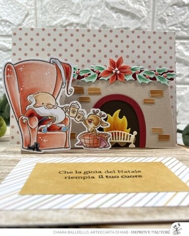 Impronte d'Autore Christmas Journey Clear Stamp (2727-CLEM-D) Impronte d'Autore Christmas Journey Clear Stamp (2727-CLEM-D)