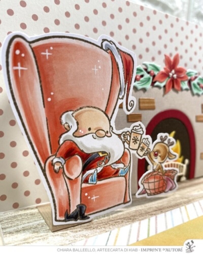 Impronte d'Autore Christmas Journey Clear Stamp (2727-CLEM-D) Impronte d'Autore Christmas Journey Clear Stamp (2727-CLEM-D)