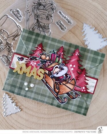 Impronte d'Autore Christmas Journey Clear Stamp (2727-CLEM-D) Impronte d'Autore Christmas Journey Clear Stamp (2727-CLEM-D)